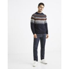 Celio Veryfair pulover z žakardnim vzorcem CELIO_1101685 S