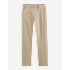 Celio Chino ravne hlače z dvojnim raztezkom CELIO_1106221 38-34