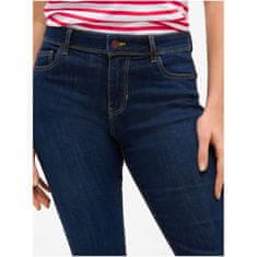 Orsay Temno modre tričetrtinske kratke hlače iz džinsa ORSAY_315025-98 40
