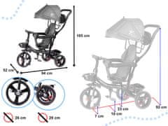 WOWO Tricikel Trike Fix Lite - OUTLET Tricikel Trike Fix Lite