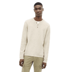 Celio Bombažni pulover Techill z gumbi CELIO_1090221 XXL