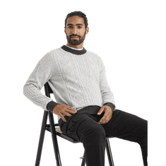 Celio Pleten pulover Verybest z vzorcem CELIO_1101340 S