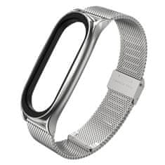 Tech-protect Milanese pašček za Xiaomi Mi Band 7, silver