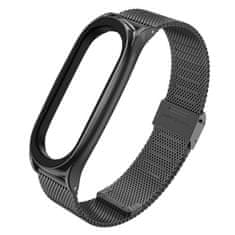 Tech-protect Milanese pašček za Xiaomi Mi Band 7, black