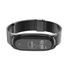 Tech-protect Milanese pašček za Xiaomi Mi Band 7, black