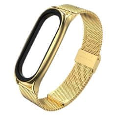 Tech-protect Milanese pašček za Xiaomi Mi Band 7, gold