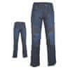NF 2931 Moške motoristične kevlar jeans modre barve XXXL