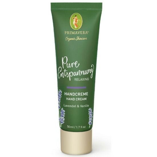 Primavera Hranilna krema za roke Relaxing (Hand Cream) 50 ml