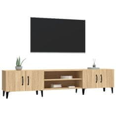 Vidaxl TV omarica sonoma hrast 180x31,5x40 cm inženirski les