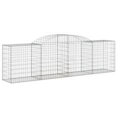 Vidaxl Obokane gabion košare 20 kosa 300x50x80/100 cm pocinkano železo