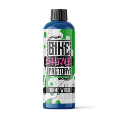 BIKESHINEFACTORY Frame Wash 500ml visoko koncentriran šampon za pranje vašega gorskega, električnega ali cestnega kolesa