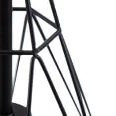 BigBuy Stropna luč Črna kovina 26 x 26 x 46 cm