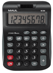 MAUL namizni kalkulator MJ 550 junior, črn (ML7263490)