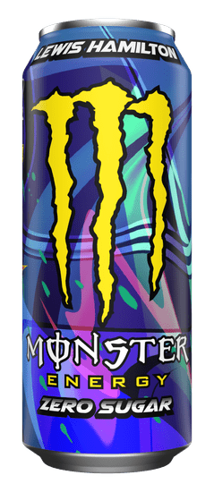 MONSTER ENERGY Lewis Hamilton Zero Sugar energijska pijača, 0.5 l pločevinke, 12 kosov