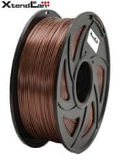 XtendLan PLA filament 1,75mm sijajna bakrena barva 1kg