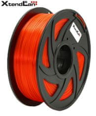 XtendLan PETG filament 1,75 mm prozorno oranžne barve 1kg