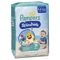 Pampers hlačne plenice za v vodo Splashers 3-4 (6-11 kg) 12 kosov