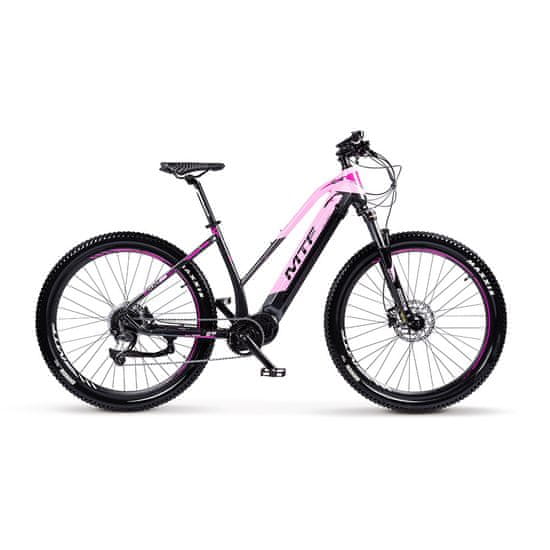 MTF Električno gorsko kolo Mount 6.4 W (19") - žensko, 80 Nm, baterija Samsung 36 V/19.6 Ah (705.6 Wh) do 160 km, 9 prestav Shimano