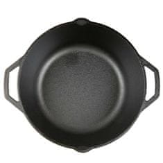 LODGE CAST IRON Posoda s pokrovom 32cm Cast Iron / 6,6l / indukcija / lito železo