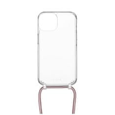 FIXED Prozoren ovitek Pure Neck z rožnato vrvico za Samsung Galaxy A54 5G (FIXPUN-1085-PI)