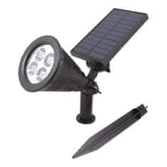  LED solarna vrtna svetilka 2W 120lm 60° IP65 1 kom