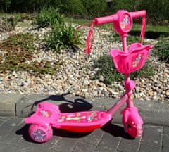 Dino bikes CSK5-R skuter za otroke 3 kolesa PINK