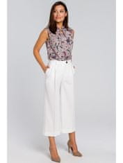 Style Stylove Ženske hlače culottes Blanchessant S139 ekru XL