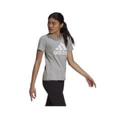 Adidas Majice obutev za trening siva M Essentials Logo Tee