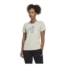 Adidas Majice obutev za trening krem XS Essentials Logo Tee