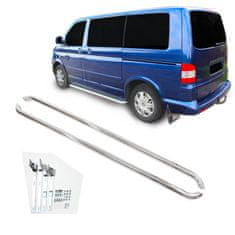 J&J Automotive Stranski okvirji iz nerjavečega jekla za Volkswagen T5 SWB 2003-2015 60,3mm