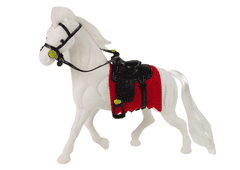 shumee Figurica White Horse Saddle Farm