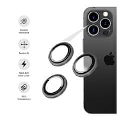 FIXED zaščitno steklo za objektive kamere Camera Glass za Apple iPhone 14/14 Plus (FIXGC2-928-SL), srebrna