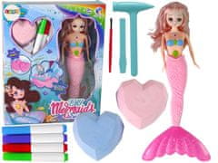 shumee DIY Pink Mermaid Treasures komplet za izkopavanje