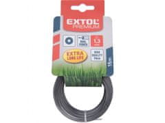 Extol Premium vrvica kosilnice z jedrom, krožni profil, 1,3mm, 15m, PA66