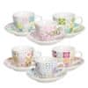 Tognana Set skodelic za čaj Iris Medina 200ml / 6 kos / porcelan