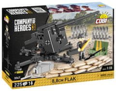 Cobi Company of Heroes 8,8 cm Flak figure