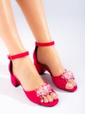 Amiatex Ženski sandal 100386, odtenki roza, 36