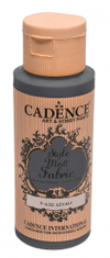 Cadence Barva za tekstil Style Matt Fabric - črna / 50 ml