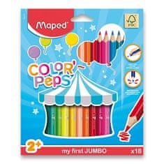 Maped - JUMBO Color´ Peps 18 kosov