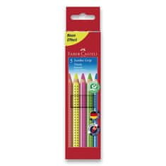 Faber-Castell Neonske barvice Jumbo Grip 5 barv