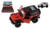 Kinsmart Car Jeep Wrangler Police 2018 kovina/plastik 12cm 2 barvi na hrbtni strani nat.