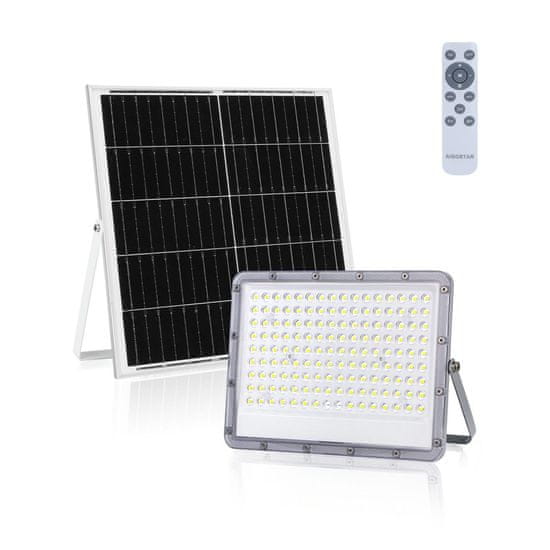 Aigostar LED reflektor s solarnim panelom 200W 2000lm 6500K