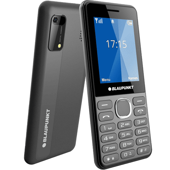 Blaupunkt V24 mobilni telefon, srebrna