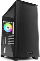 Sharkoon M30 ohišje, RGB, ATX, okno, gaming, črno (M30 RGB)