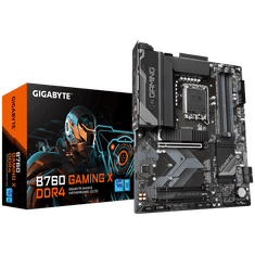 Gigabyte B760 Gaming X DDR4 osnovna plošča, LGA1700, ATX