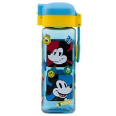 Stor Kvadratna plastenka MICKEY MOUSE Lock, 550ml, 74302