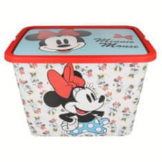 Stor Plastična škatla za shranjevanje MINNIE MOUSE 23L, 02806