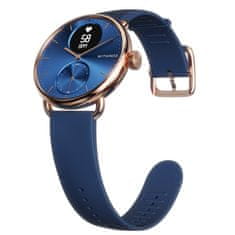 Withings Scanwatch pametna ura, 38 mm, modra/rožnato zlata