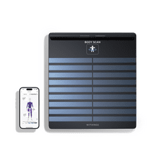 Withings Body Scan celostna merilna postaja, črna
