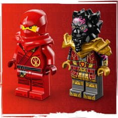 LEGO Ninjago Kai in Ras v dvoboju med avtomobilom in motorjem (71789)